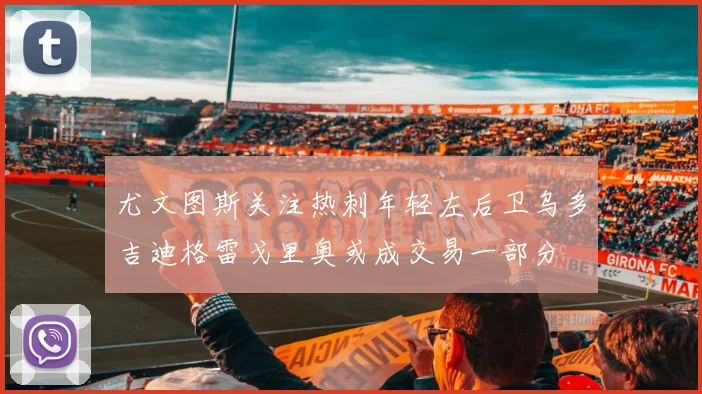 尤文图斯关注热刺年轻左后卫乌多吉迪格雷戈里奥或成交易一部分
